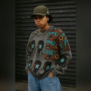 Vintage La Squadra Monte Carlo Sweater Italy
